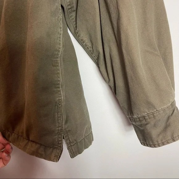 Faded Glory Mens Coat With Hoodie Size XLarge Hunter Green - Picture 4 of 12